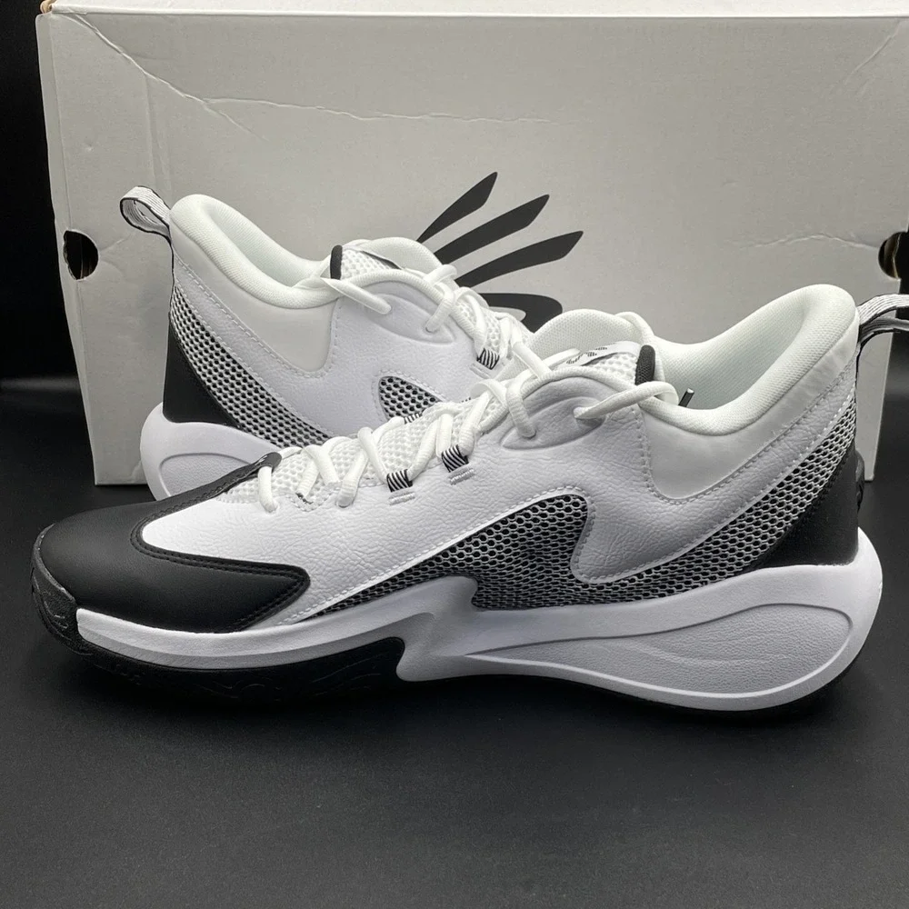 Under Armour Curry 3Z 25 Men's Basketball Shoes Size 13 White Black Sneakers